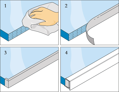 Polycarbonat Ventilated Tape 1"W x 82'L