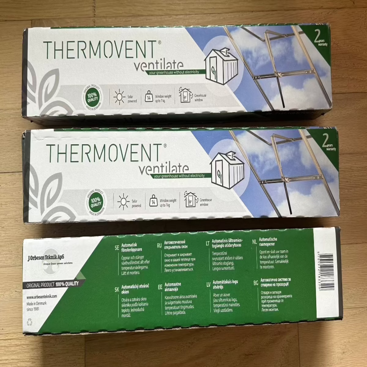 Ventilation opener Thermovent® Single spring