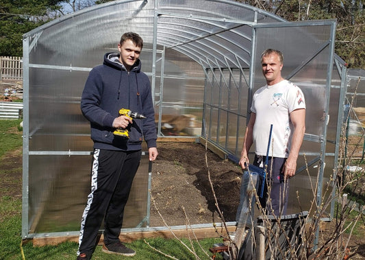 Magnolia DIY backyard greenhouse kit available near me 